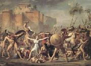 Jacques-Louis  David The Intervention of the Sabine Women (mk05) painting
